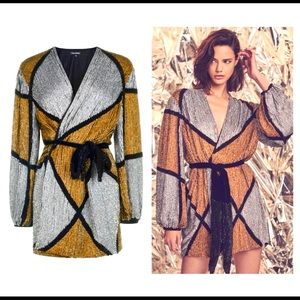 Retrofete Gabrielle Square Frames Dress